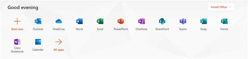 office 365 website 